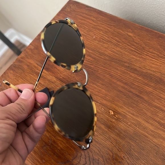 Ralph Lauren RL 8086 Round Sunglasses Tortoise - Picture 5 of 8